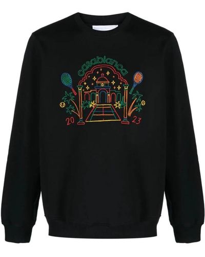 Casablanca Sweatshirts - Black