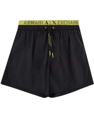 Armani Exchange Swimwear > beachwear - Gris