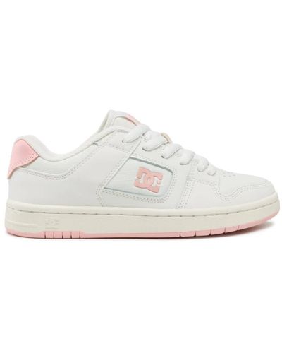 DC Shoes Sneakers basse in pelle manteca 4 - Bianco