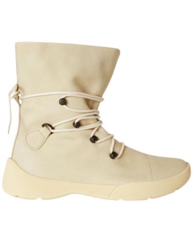 Loro Piana Shoes > boots > lace-up boots - Neutre