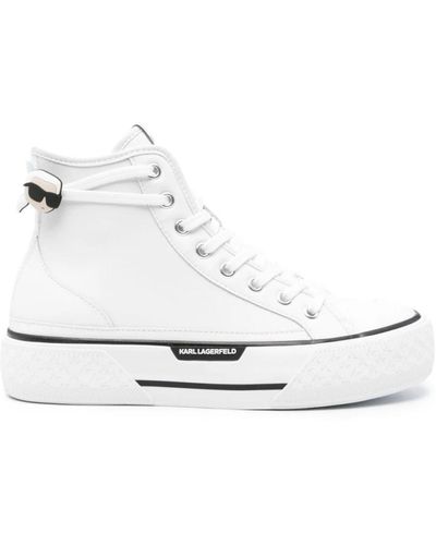Karl Lagerfeld Max iii blanco carlito sneaker - Bianco