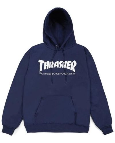 Thrasher Hoodie - Blau