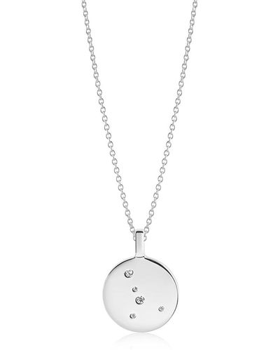 Sif Jakobs Jewellery Collana zodiaco cancro - Metallizzato