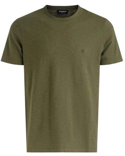 Dondup Fiamma verde regular fit t-shirt