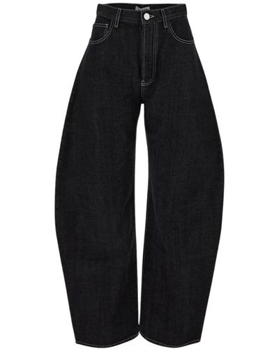 Alaïa Jeans > loose-fit jeans - Noir
