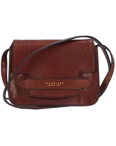 The Bridge Cross Body Bags - Red