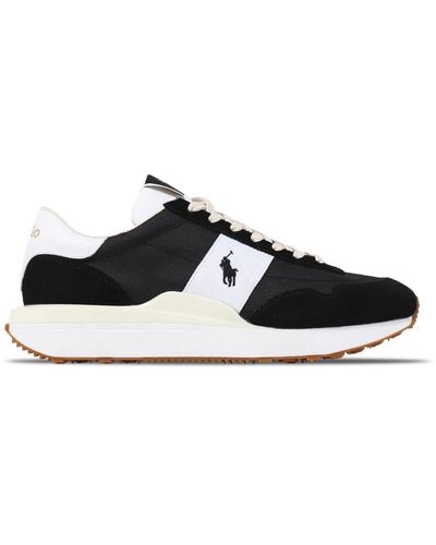 Ralph Lauren Sneakers uomo nero/bianco train 89