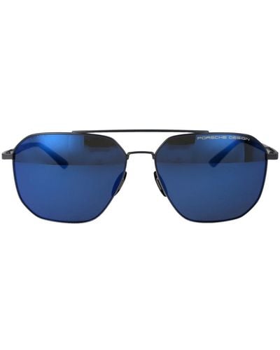 Porsche Design Stylische sonnenbrille p8967 für den sommer - Blau
