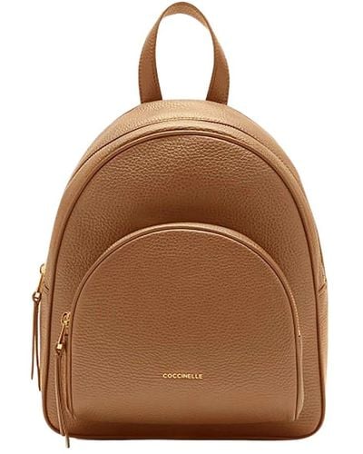 Coccinelle Backpacks - Brown