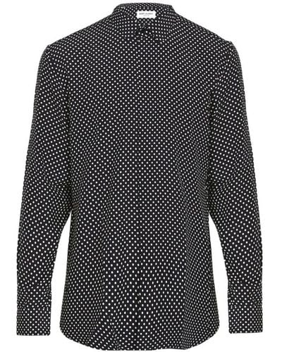 Saint Laurent Casual Shirts - Grey