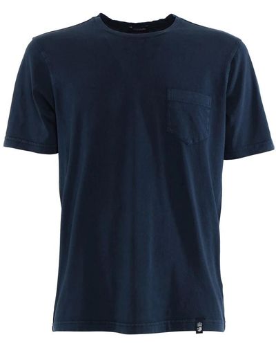 Drumohr T-Shirts - Blau