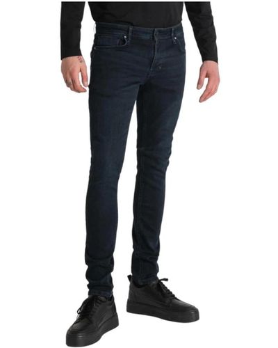 Antony Morato Ozzy tapered jeans in denim blu scuro