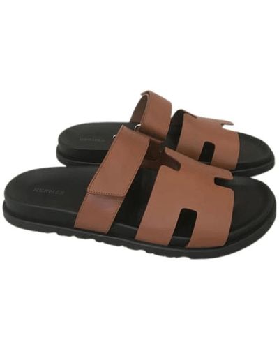 Hermès Des sandales - Marron