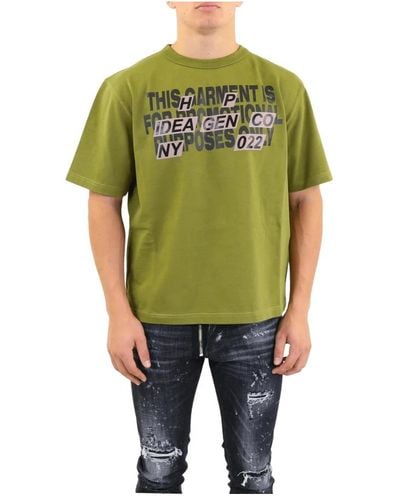 Heron Preston T-Shirts - Green