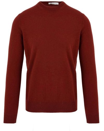 FILIPPO DE LAURENTIIS Knitwear > round-neck knitwear - Rouge