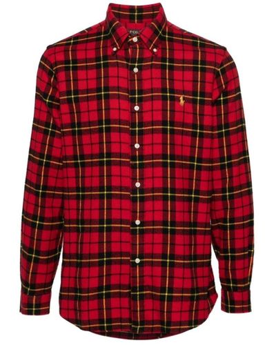 Ralph Lauren Casual Shirts - Red
