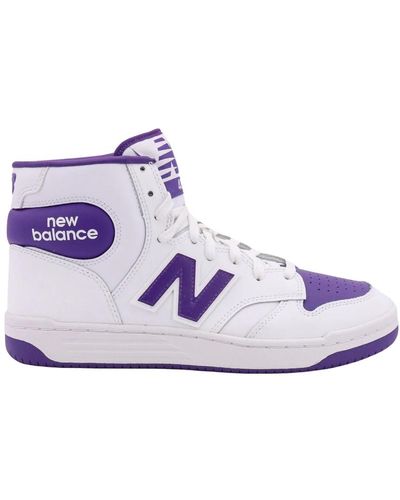 New Balance Bicolor leder sneakers - Lila
