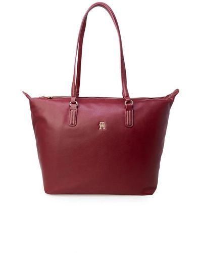 Tommy Hilfiger Tote Bags - Red