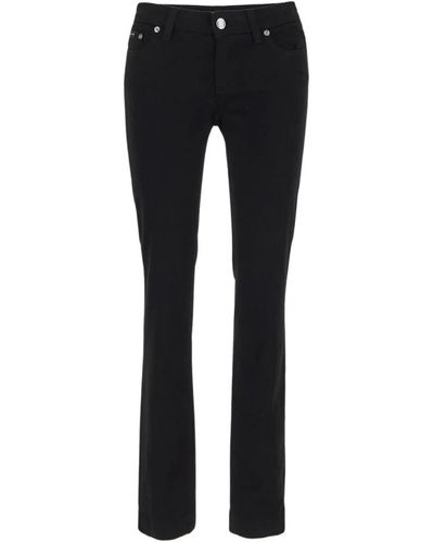Dolce & Gabbana Trousers > slim-fit trousers - Noir