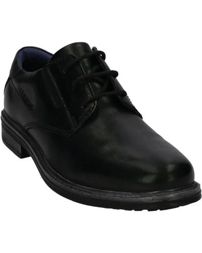 Bugatti Shoes > flats > business shoes - Noir