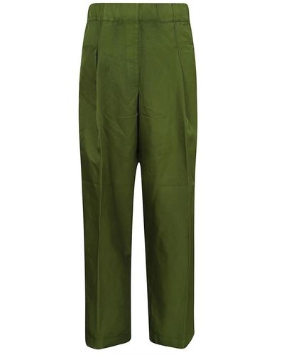Dries Van Noten Trousers > straight trousers - Vert