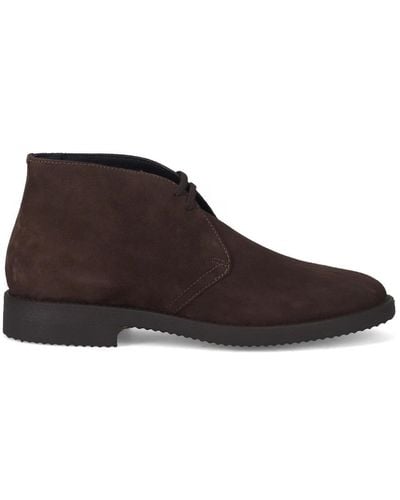 Antica Cuoieria Lace-Up Boots - Brown