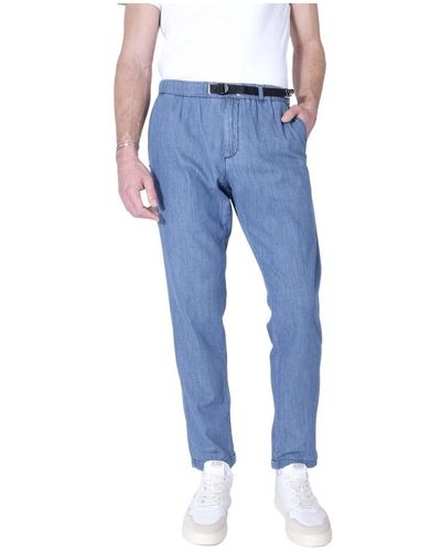 White Sand Slim-fit pantaloni - Blu