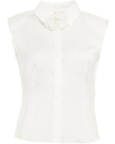 Blugirl Blumarine Blouses & shirts > shirts - Blanc