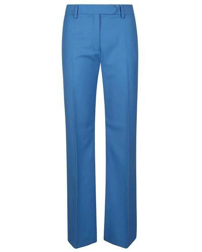 True Royal Straight Trousers - Blue