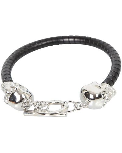 Alexander McQueen Skull bracelet - Mettallic