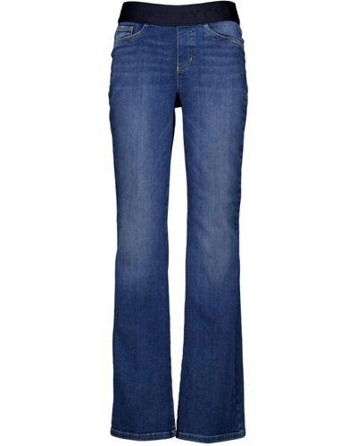 Cambio Philia flared jeans azul
