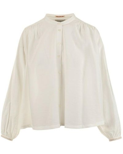 Scotch & Soda Loose fit shirt - Blanco