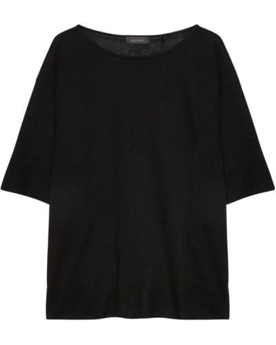 Elena Miro Tops > t-shirts - Noir