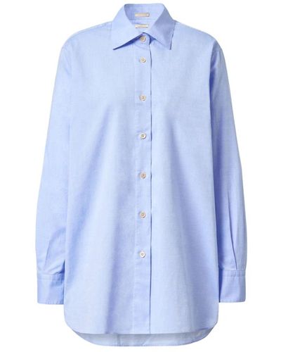 Massimo Alba Blouses & shirts > shirts - Bleu