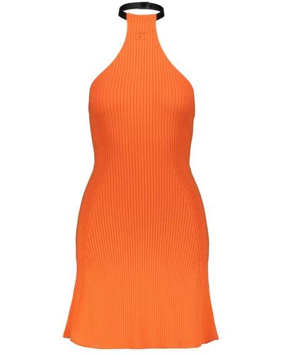 Courreges Knitted Dresses - Orange