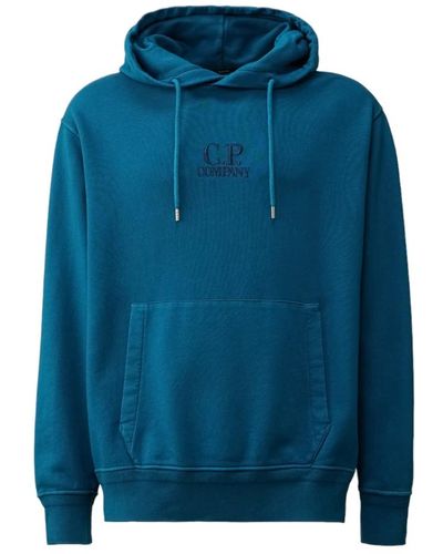 C.P. Company Blaue pullover für männer