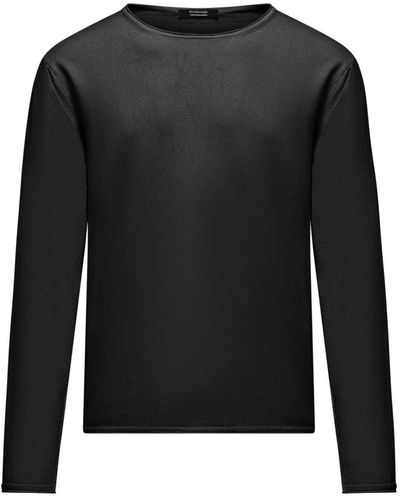 Bomboogie Round-Neck Knitwear - Black