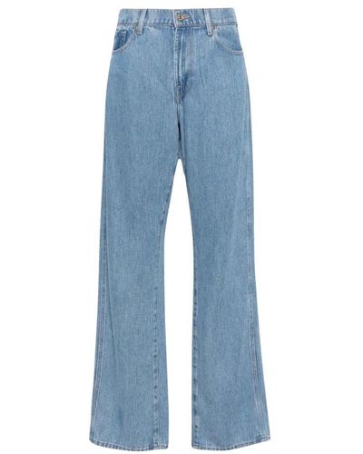 7 For All Mankind Wide Jeans - Blue