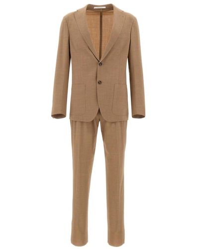 Eleventy Suits > suit sets > single breasted suits - Neutre