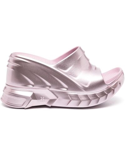 Givenchy Blush metallic sandalen - Pink