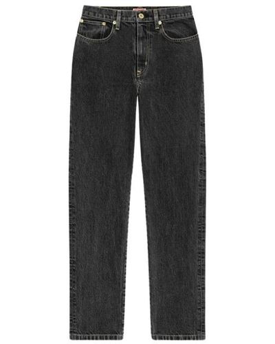 KENZO Straight Jeans - Black