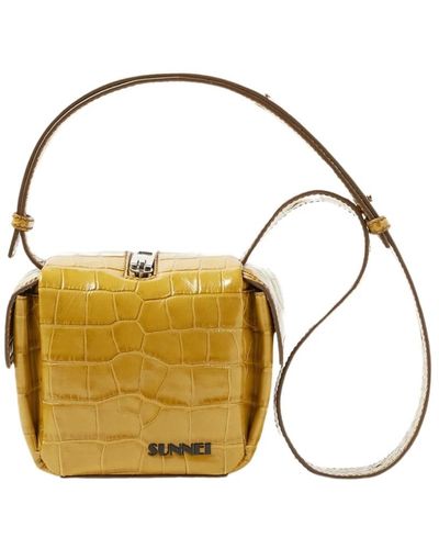 Sunnei Bags > shoulder bags - Métallisé