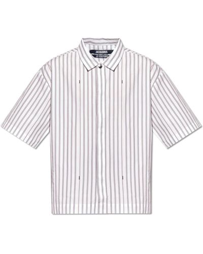 Jacquemus Shirts > short sleeve shirts - Blanc