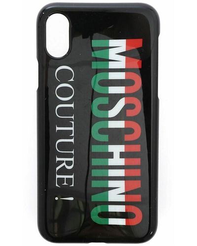 Moschino Couture x phone cover - Negro