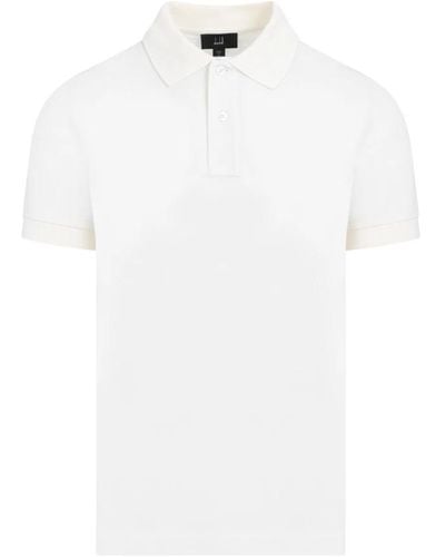Dunhill Polo Shirts - White