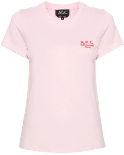 A.P.C. Denise tfe t-shirt - Pink