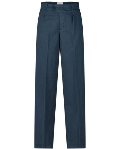 Closed Straight Trousers - Blue