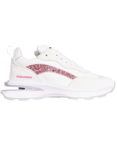 DSquared² Mid-top sportliche sneakers - Pink