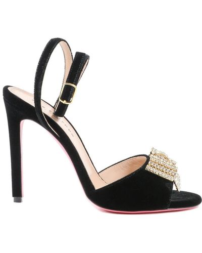 Dee Ocleppo Shoes > sandals > high heel sandals - Noir