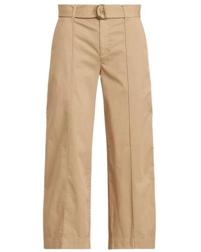 Ralph Lauren Trousers > cropped trousers - Neutre